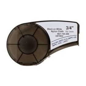 BRADY BMP21 NEGRO/BLANCO ETIQUETAS DE NYLON GENERICAS M21-750-499-TB