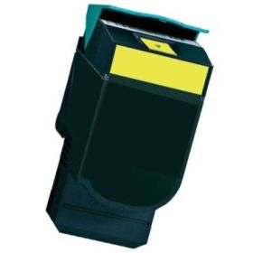 Lexmark CS421/CS521/CS622/CX421/CX522/CX622/CX625 Amarillo Cartucho de Toner Generico - Reemplaza 78C2XY0/78C2XYE/78C20Y0