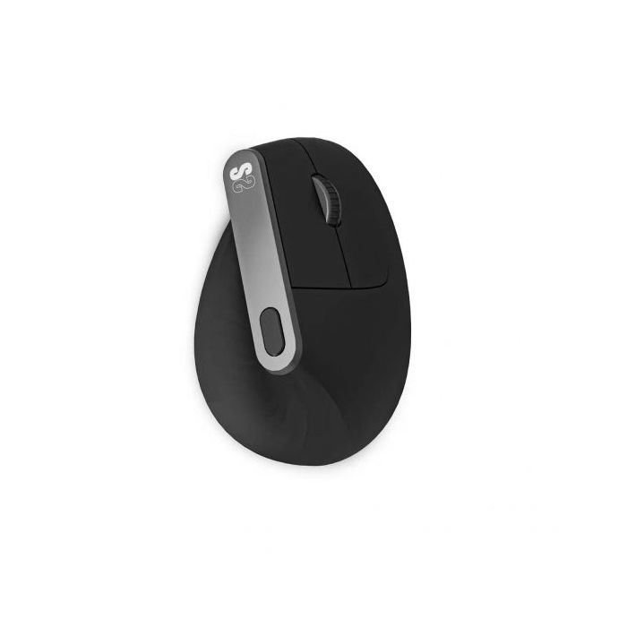 Subblim Nature Vertical Ergo Dual Raton Vertical Bluetooth, USB 2.4Ghz 4000dpi - 5 Botones - Uso Diestro - Color Negro