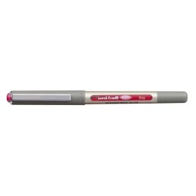 Uni-ball Eye Fine UB-157 Boligrafo de Tinta Liquida - Punta de Bola 0.7mm - Tinta Resistente al Agua y Luz - Sistema de Control de Tinta - Color Rosa