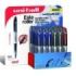Uni-ball Air 188 Expositor de 36 Rollerballs - Punta de Bola 0.7mm - Escritura como Pluma Estilografica - Tinta Pigmentada Resistente al Agua y Luz - Colores Surtidos