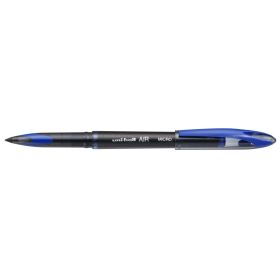 Uni-ball AIR MICRO UBA-188-M Rollerball - Punta de Acetato Plastico 0.5mm - Tinta Pigmentada Resistente al Agua y Luz - Color Azul