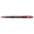 Uni-ball AIR MICRO UBA-188-M Rollerball - Punta de Bola 0.5mm - Escribe como Pluma Estilografica - Tinta Pigmentada Resistente al Agua y Luz - Color Rojo