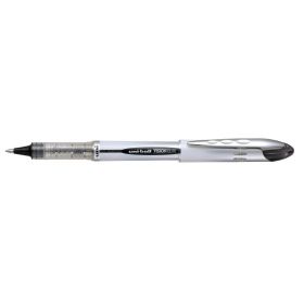 Uni-ball Vision Elite UB-200 Rollerball de Tinta Liquida - Punta de Bola 0.8mm - Sistema Antifugas para Viajes - Color Negro
