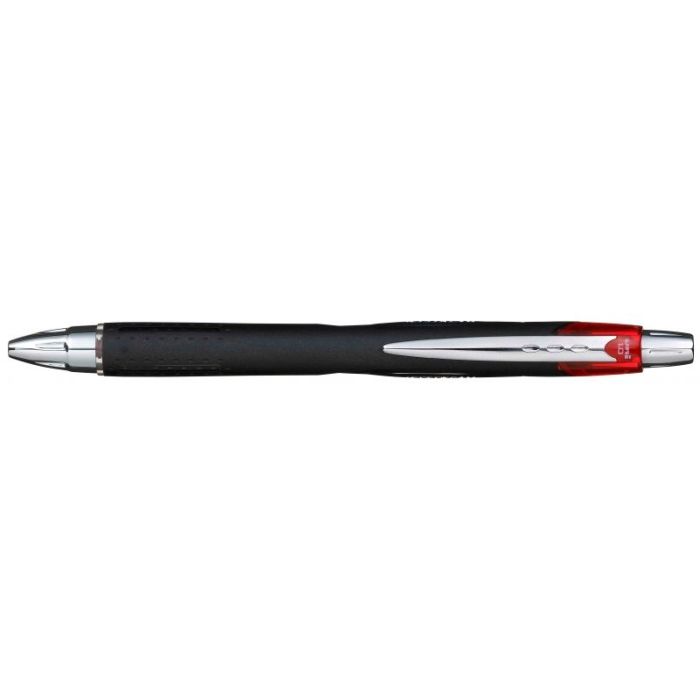 Uni-ball JetStream SXN-210 Boligrafo Retractil - Punta de Bola 1mm - Tinta Resistente al Agua y Luz - Secado Instantaneo - Color Rojo