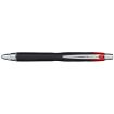 Uni-ball JetStream SXN-210 Boligrafo Retractil - Punta de Bola 1mm - Tinta Resistente al Agua y Luz - Secado Instantaneo - Color Rojo