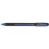 Uni-ball JetStream SX-101-10 Boligrafo de Tinta - Punta de Bola 1mm - Secado Instantaneo - Ideal para Zurdos - Color Azul