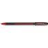 Uni-ball JetStream SX-101-10 Boligrafo de Tinta - Punta de Bola 1mm - Secado Instantaneo - Ideal para Zurdos - Color Rojo
