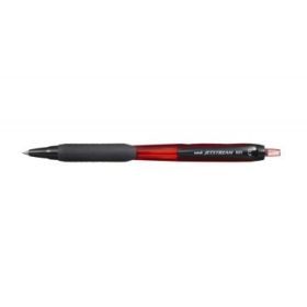 Uni-ball JetStream SXN-101-07 Boligrafo - Punta de Bola 0.7mm - Tinta de Secado Instantaneo - Ideal para Zurdos - Color Rojo