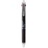 Uni-ball JetStream SXE3-400-10 Boligrafo Multiple - Punta de Bola 1mm - Tinta Resistente al Agua y Luz - Secado Instantaneo - Ideal para Zurdos - Color Negro