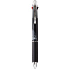 Uni-ball JetStream SXE3-400-10 Boligrafo Multiple - Punta de Bola 1mm - Tinta Resistente al Agua y Luz - Secado Instantaneo - Ideal para Zurdos - Color Negro