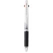 Uni-ball JetStream SXE3-400-10 Boligrafo Multiple - Punta de Bola 1mm - Tinta Resistente al Agua y Luz - Secado Instantaneo - Ideal para Zurdos - Color Blanco