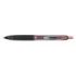 Uni-ball UMN-207E Roller de Tinta - Punta de Bola 0.7mm - Grip de Caucho Antifatiga - Tinta Pigmentada Resistente a Luz y Agua - Color Rojo
