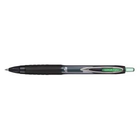 Uni-ball UMN-207E Roller de Tinta - Punta de Bola 0.7mm - Grip de Caucho Antifatiga - Tinta Pigmentada Resistente a Luz y Agua - Color Verde