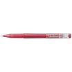 Uni-ball UF-222 Roller de Gel Borrable - Punta de Bola 0.7mm - Tinta Termosensible - Doble Goma de Borrado - Color Rojo