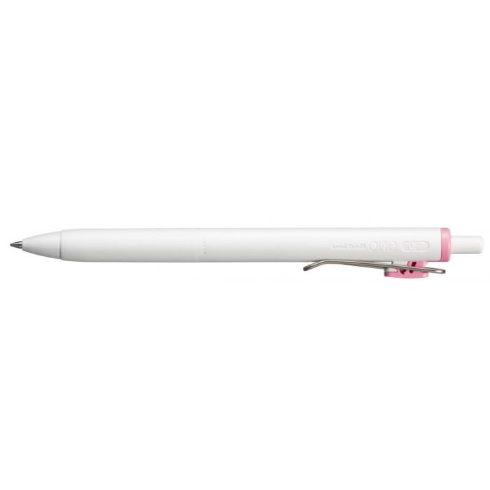 Uni-ball UMN-S-07 Boligrafo de Tinta Gel - Punta de Bola 0.7mm - Escritura Ultra Fluida - Agarre Suave y Comodo - Color Rosa Bebé