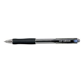 Uni-ball Laknock SN-100(05) Boligrafo de Tinta Base Aceite - Punta de Bola 0.5mm - Tinta Suave y Duradera - Cuerpo de Plastico - Color Negro