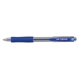 Uni-ball Laknock SN-100(05) Boligrafo de Tinta Base Aceite - Punta de Bola 0.5mm - Tinta Suave y Duradera - Capacidad de Carga Superior - Color Azul