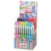 Uni-ball Shalaku S M5-228/4D Expositor de 48 Portaminas - Ancho de Trazo 0.5mm - Contiene 2 Minas HB - Goma de Borrar Incluida - Color Negro