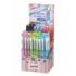 Uni-ball Shalaku S M7-228/4D Expositor de 48 Portaminas - Punta 0.7mm - Ancho de Trazo 0.5mm - 2 Minas HB - Goma de Borrar Incluida - Color Negro