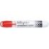 Uni-ball PWB-202 Marcador de Pizarra Blanca - Punta Conica 1.8-2.2mm - Zona Transparente para Nivel de Tinta - Escritura Brillante y Facil Borrado - Color Rojo
