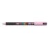 Posca PC-1MR Marcador de Pintura - Punta Roller de Fibra 0.7mm - Tinta Pigmentada Base al Agua - Linea Extrafina - Resistente a la Luz - Color Rosa Claro