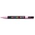 Posca PC-3M Marcador de Pintura - Punta de Poliester Conica 0.9-1.3mm - Tinta Base al Agua - Resistente a la Luz - No Permanente - Color Rosa Claro