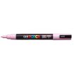 Posca PC-3M Marcador de Pintura - Punta de Poliester Conica 0.9-1.3mm - Tinta Base al Agua - Resistente a la Luz - No Permanente - Color Rosa Claro