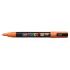 Posca PC-3M Marcador de Pintura - Punta Conica 0.9-1.3mm - Tinta Base al Agua - Resistente a la Luz - Color Naranja