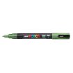 Posca PC-3ML Marcador de Pintura - Base al Agua - Punta Conica de 0.9-1.3mm - No Permanente - Resistente a la Luz - Inodoro - Ideal para Carteleria y Decoracion - Color Verde