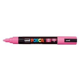Posca PC-5M Marcador de Pintura - Punta de Bala 1.8-2.5mm - Tinta Base al Agua - Resistente a la Luz - No Permanente - Color Rosa