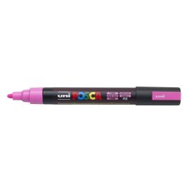 Posca PC-5M Marcador de Pintura - Punta de Bala 1.8-2.5mm - Base al Agua - Resistente a la Luz - Color Rosa