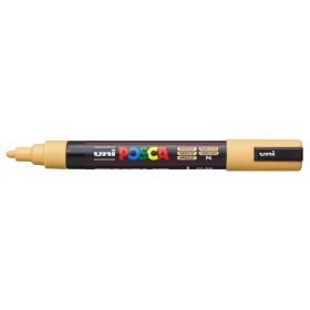 Posca PC-5M Marcador de Pintura - Punta de Bala 1.8-2.5mm - Tinta Base al Agua - Resistente a la Luz - No Permanente - Color Albaricoque