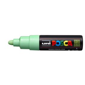 Posca PC-7M Marcador de Pintura - Punta de Bala 4.5-5.5mm - Tinta Base al Agua - Resistente a la Luz - No Permanente - Color Verde Claro