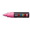 Posca PC-7M Marcador de Pintura - Punta de Bala 4.5-5.5mm - Tinta Base al Agua - Resistente a la Luz - Color Rosa