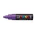 Posca PC-7M Marcador de Pintura - Punta de Bala 4.5-5.5mm - Tinta Base al Agua - Resistente a la Luz - No Permanente - Color Violeta