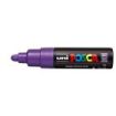 Posca PC-7M Marcador de Pintura - Punta de Bala 4.5-5.5mm - Tinta Base al Agua - Resistente a la Luz - No Permanente - Color Violeta