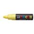 Posca PC-7M Marcador de Pintura - Punta de Bala 4.5-5.5mm - Base al Agua - Resistente a la Luz - Color Amarillo