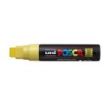 Posca PC-17K Marcador de Pintura - Punta Biselada de Poliester 15mm - Ancho de Trazo Muy Grueso - Tinta Base al Agua - Resistente a la Luz - No Permanente - Color Amarillo