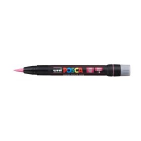 Posca PCF-350 Marcador de Pintura - Punta Acrilica Estilo Pincel - Base al Agua - No Permanente - Resistente a la Luz - Inodoro - Color Rosa