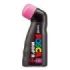 Posca PCM-22 Marcador de Pintura - Punta Redondeada de Gomaespuma 3-19mm - Tinta Base Agua - Multi Efectos - Resistente a la Luz - Color Rosa