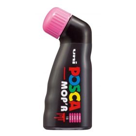 Posca PCM-22 Marcador de Pintura - Punta Redondeada de Gomaespuma 3-19mm - Tinta Base Agua - Multi Efectos - Resistente a la Luz - Color Rosa