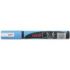 Uni-ball PWE-5M Marcador de Tiza Liquida - Punta Conica 1.8-2.5mm - Borrado en Humedo - Resistente a la Lluvia - Ideal para Pizarras y Vidrio - Color Azul Claro