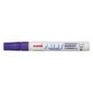 Uni-ball PX-20 Marcador de Pintura - Punta Acrilica de Bala 2.2-2.8mm - Permanente en Todas las Superficies - Resistente a Luz y Agua - Cuerpo de Aluminio - Color Violeta