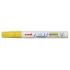 Uni-ball PX-20 Marcador de Pintura - Punta Acrilica de Bala 2.2-2.8mm - Permanente en Todas las Superficies - Resistente a Luz y Agua - Cuerpo de Aluminio - Color Amarillo