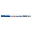Uni-ball PX-21 Paint Marker - Marcador de Pintura - Punta Acrilica de Bala 0.8-1.2mm - Permanente en Todas las Superficies - Resistente a Luz y Agua - Color Azul