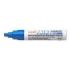 Uni-ball PX-30 Marcador de Pintura - Punta Biselada Acrilica 4-8.5mm - Linea Gruesa - Cuerpo de Aluminio - Tinta Permanente Resistente a Luz y Agua - Color Azul