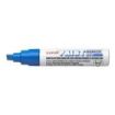 Uni-ball PX-30 Marcador de Pintura - Punta Biselada Acrilica 4-8.5mm - Linea Gruesa - Cuerpo de Aluminio - Tinta Permanente Resistente a Luz y Agua - Color Azul