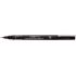 Uni-ball PINCS1-200 Rotulador Calibrado - Punta Poliacetal - Trazo Chisel - Tinta Pigmentada Resistente al Agua y Luz - Color Negro
