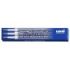Uni-ball UF-220 Pack de 3 Recambios de Gel Borrable URR-100-07 - Punta 0.7mm - Color Azul
